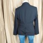 New Without Tags Calvin Klein Logo One Button Black Fully Lined Blazer Size 14
