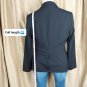 New Without Tags Calvin Klein Logo One Button Black Fully Lined Blazer Size 14