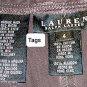 Ralph Lauren Army Green Cotton Belted Logo Crop Cargo Pants Size 4