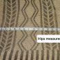 Venus Peach And Brown Detail Long Sleeves Knit Dress Size L