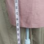 Ann Taylor Factory Store Pink Cotton Belted Pockets Skirt Size 14