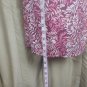 Vintage Old Navy Berry Pink Print Slip On Dress Size M