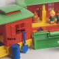 VINTAGE 1975 IDEAL THINK & LEARN LIVE-IN TRAIN w/MacMAGNET MAGNETIC FAMILY