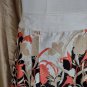 Ann Taylor Beige Floral Print Side Zip Skirt Size 16
