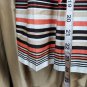 Ann Taylor Beige Floral Print Side Zip Skirt Size 16