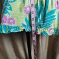 Lilly Pulitzer Tropical Print Tiered Lace Detail Cotton Fully Lined Mini...