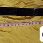 Michael Kors Black Faux Croc Logo Belt Size L