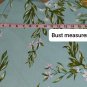 Big Water Blue Sky Blue Floral Cotton Swing Dress Size L