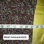 I.N. Studio Layered Wrap Chain Detail Neckline Knoted Waist Top Size 1X