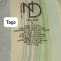 New Directions Blue & Green Striped Cotton Pockets Knee Sleep Shorts Size S