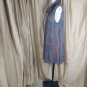Jon & Anna Gray Floral Print Sleeveless Drape Neck Swing Dress Size M