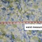Caribbean Joe White & Blue Floral Print V Tie Neckline 100% Cotton Button...