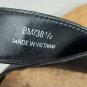 Jessica Simpson black strecth band WedgeHeels size 8M