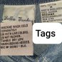 Bobbie Brooks Blue Bird Denim Cotton Button Down Top
