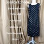 Jessica London Black & White Polka-dot Dress Size 12