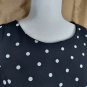 Jessica London Black & White Polka-dot Dress Size 12