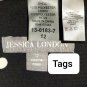 Jessica London Black & White Polka-dot Dress Size 12