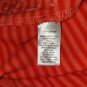 Ann Taylor LOFT Orange Striped Sparkle Front Tank Top Size XS