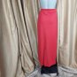 Mountain Lake Red Cotton Spandex Blend Maxi Causal Skirt Size M