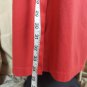 Mountain Lake Red Cotton Spandex Blend Maxi Causal Skirt Size M