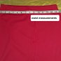 Mountain Lake Red Cotton Spandex Blend Maxi Causal Skirt Size M