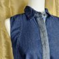 Reed blue button down size S