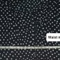 Roman's Black And White Polka-dot Scoop Tie Neckline Top Size 30W