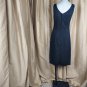 A- List By Wrapper Black ,Pink Double V Neckline Back Zip Dress Size M