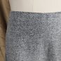 Loft Gray Elastic Waistband A Line Plush Knee Skirt Size 22