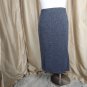 NEW WITH TAG AVENUE black Double Back Knee Splits Pencil Skirt Size 20.