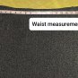 NEW WITH TAG AVENUE black Double Back Knee Splits Pencil Skirt Size 20.