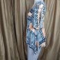 Chaus New York Color Print Detail Stretch Top Size XL