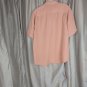 Covington Sunset Orange Short Sleeves Upper Pocket Button Down Shirt Size L