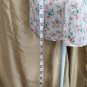 Aerie Beige Floral Print Scoop Neckline Sheer Tank Top Size L