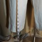 New Cato Beige Linen Blend Crop Floral Hem Pants Size 20W
