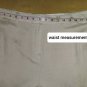 New Cato Beige Linen Blend Crop Floral Hem Pants Size 20W