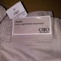 New Cato Beige Linen Blend Crop Floral Hem Pants Size 20W