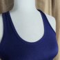 Nike Dri-fit Purple Logo Hem Work Out Tank Size S