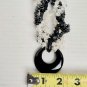 Fashion Jewelry Black And White Statement Necklace