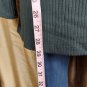 New Terra & Sky Green Dark Aloe Spandex Blend Ribbed Long Sleeves Sweet Heart...