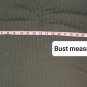 New Terra & Sky Green Dark Aloe Spandex Blend Ribbed Long Sleeves Sweet Heart...