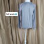 Jennifer Lopez Gray Mix Fabric Zip Adjustable Neckline Detail Top Size XS
