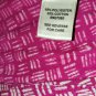 Old Nany Pink & White Print Side Split Tank Size XL