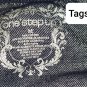 One Step Up Blue Back Pockets Jeggings Size M