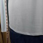 Time And Tru Starlight Blue V Neckline Cold Shoulder Top Size 22