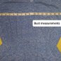 New H&M Blue And Beige Print Pocket Romper Size 6