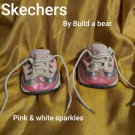 New Skechers By Build A Bear Pink And White Sparkles