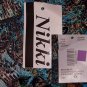 N.W.T Bluw Print Full Elastic Waistband Skirt Size 1X