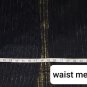 New Directions. Black Striped Open Knit  Buttonless Tassel Hem Kimono Size 2X