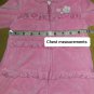 Gymboree Pink Ruffled Detail Zip Hooded Swim Cover Size 6- 12 Months
